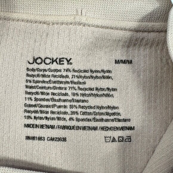 Jockey Womens Size Medium Panty Boyshort Generation Seamfree Ribbed Pink New - Picture 5 of 8